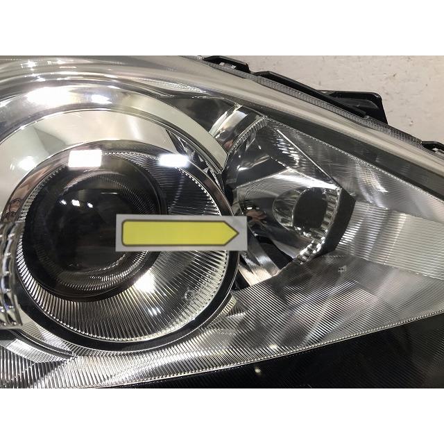 プレマシー HIDヘッドライト HID STANLEY P7696 刻印 チ プレマシー CREW/CR3W 純正 後期 右ヘッドライト/ランプ キセノン HID
