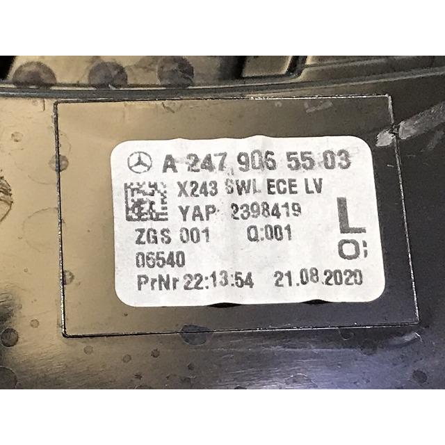 GLB X247 純正 左テールランプ/ライト/レンズ LED A 247 906 55 03