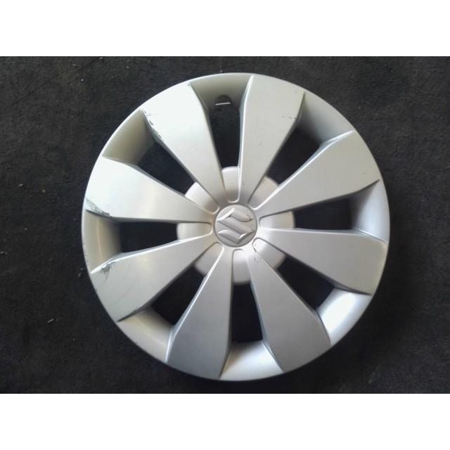 ワゴンR 21s純正タイヤホイル4本　キャップ付き ワゴンR ワゴンR DBA-MH34S ホイールキャップ FX CVT 43250-72M00-ZH1