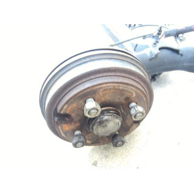 タント DBA-L375S RアクスルビームASSY L AT    48710-B2051の画像
