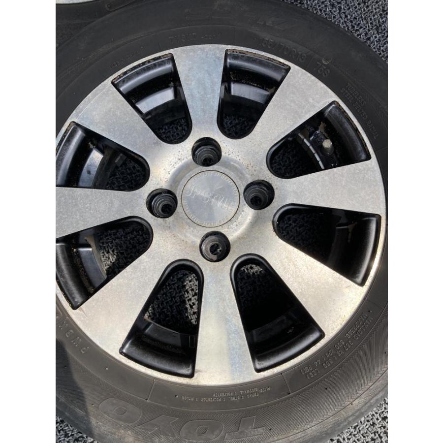 JP STYLE アルミホイール 155/70R13 リム径13(F/R) リム幅4.5J(F/R