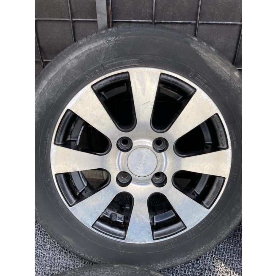 JP STYLE アルミホイール 155/70R13 リム径13(F/R) リム幅4.5J(F/R 