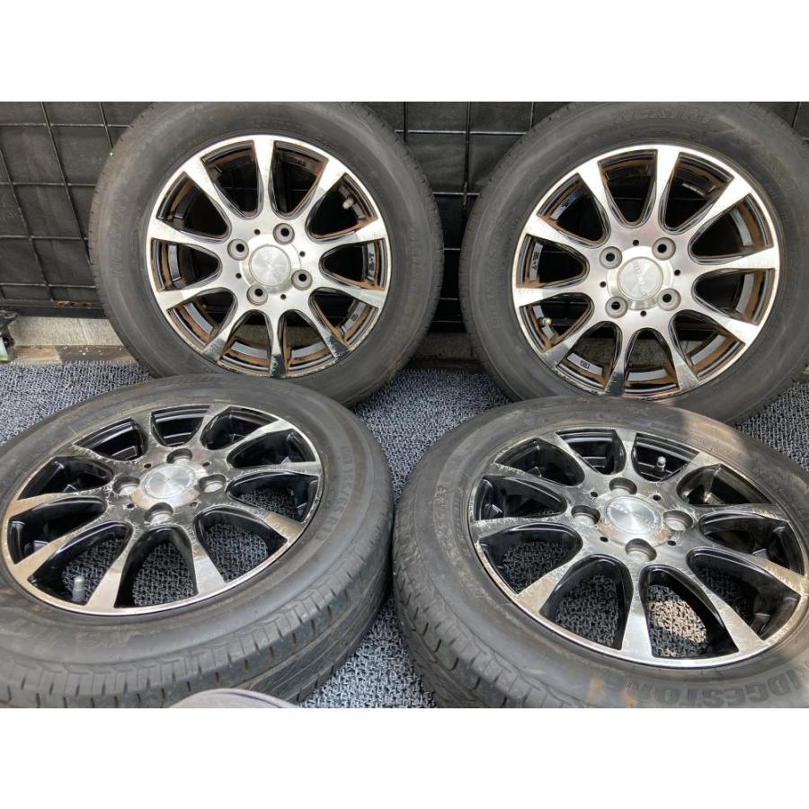 DEEPINPACT アルミホイール 155/65R13 リム径13(F/R) リム幅4.00B(F/R 