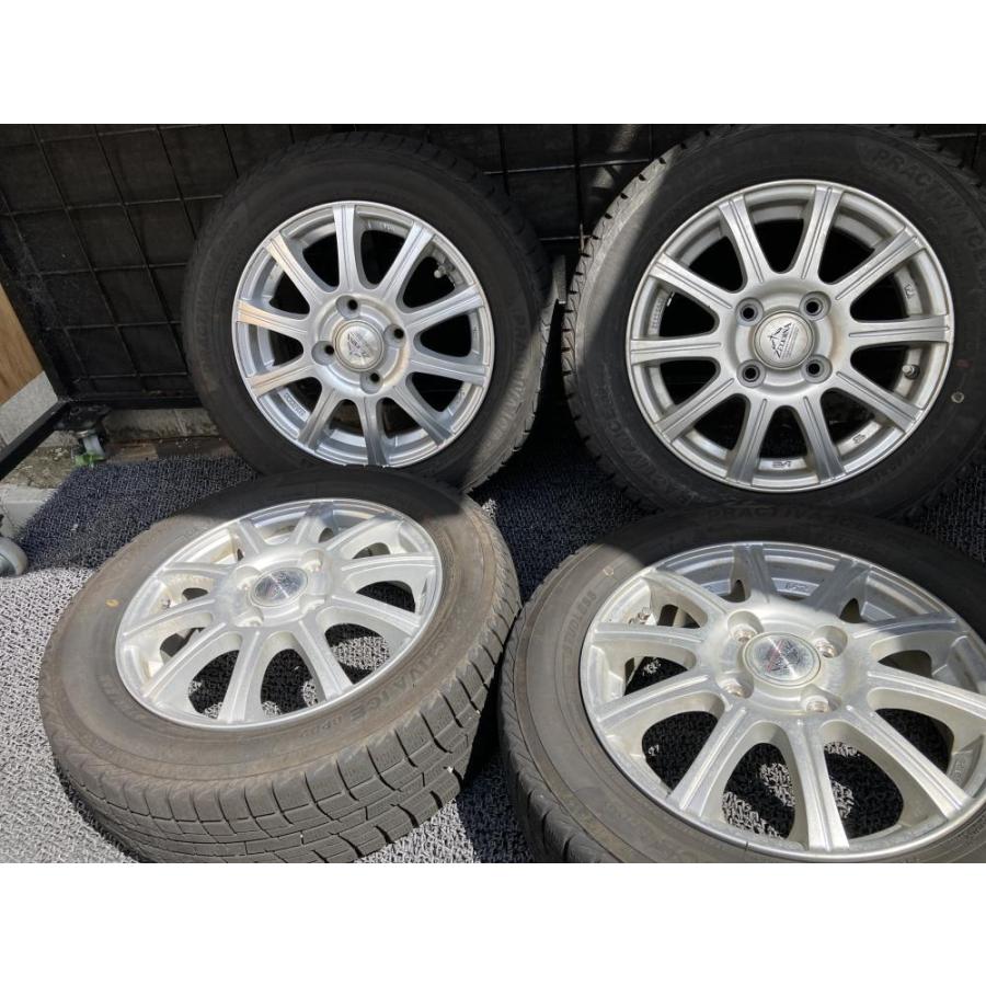 ZELERNA アルミホイール 155/65R13 リム径13(F/R) リム幅4.00B(F/R 