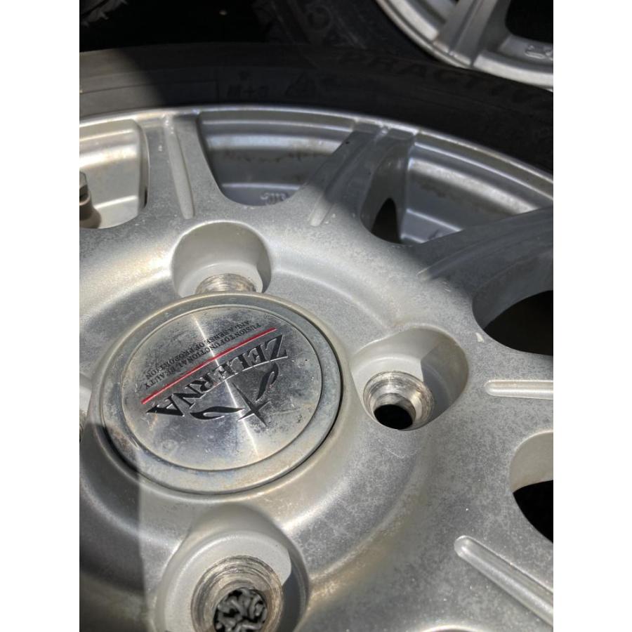 ZELERNA アルミホイール 155/65R13 リム径13(F/R) リム幅4.00B(F/R 