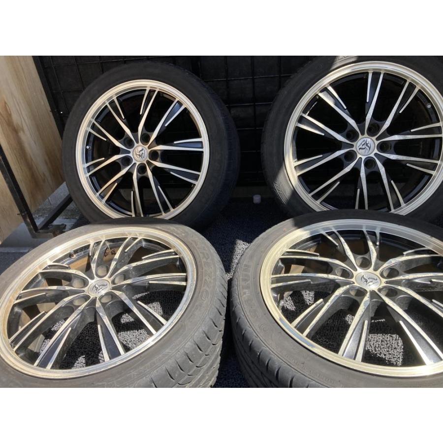 Kashima アルミホイール 225/45R18 リム径18(F/R) リム幅7.5J(F/R