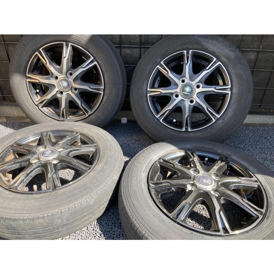 AME アルミホイール 145/80R13 リム径13(F/R) リム幅4.00B(F/R 