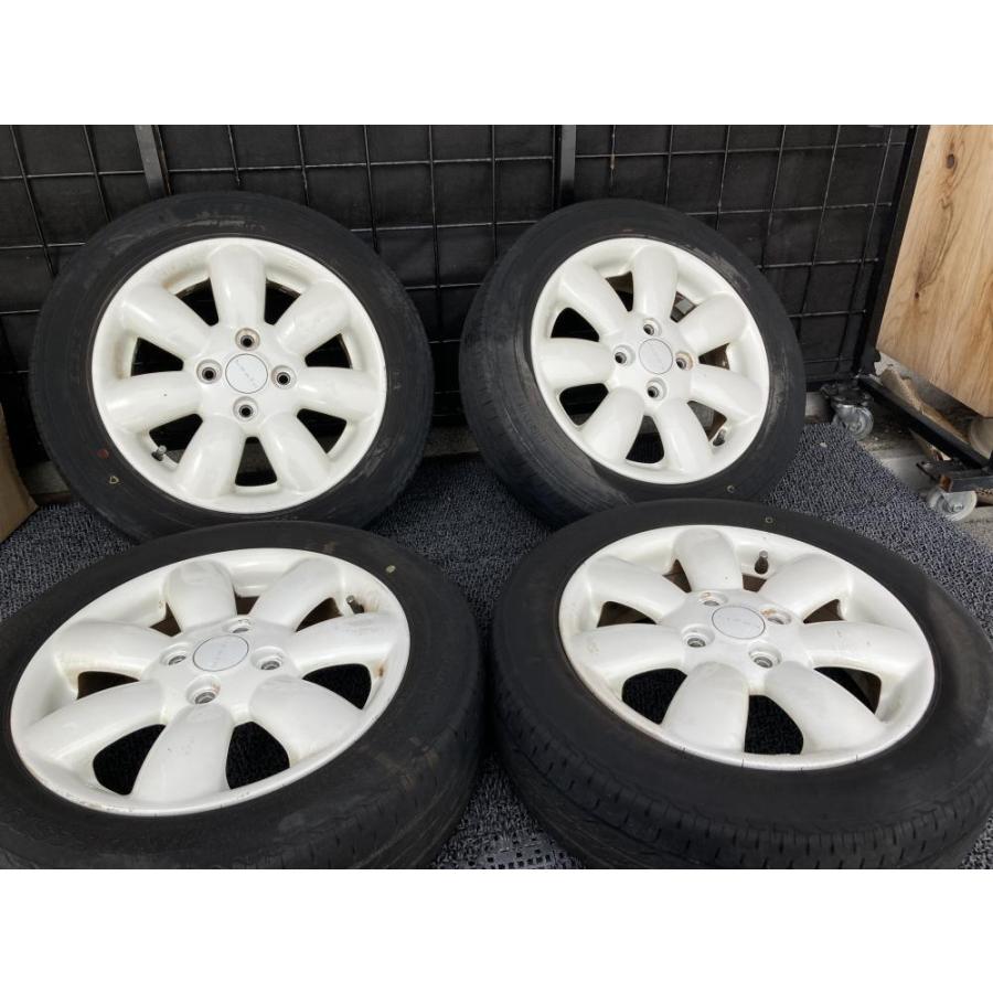 スズキアルト ラパン純正アルミホイール 155/65R14 リム径14(F/R