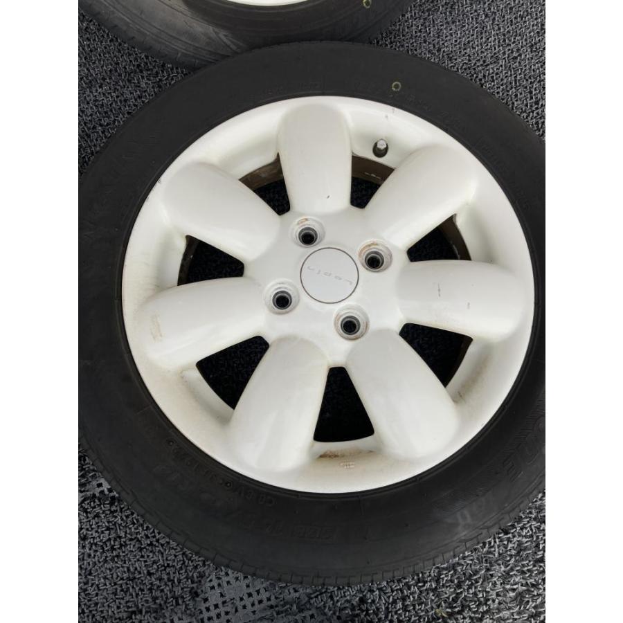 スズキアルト ラパン純正アルミホイール 155/65R14 リム径14(F/R