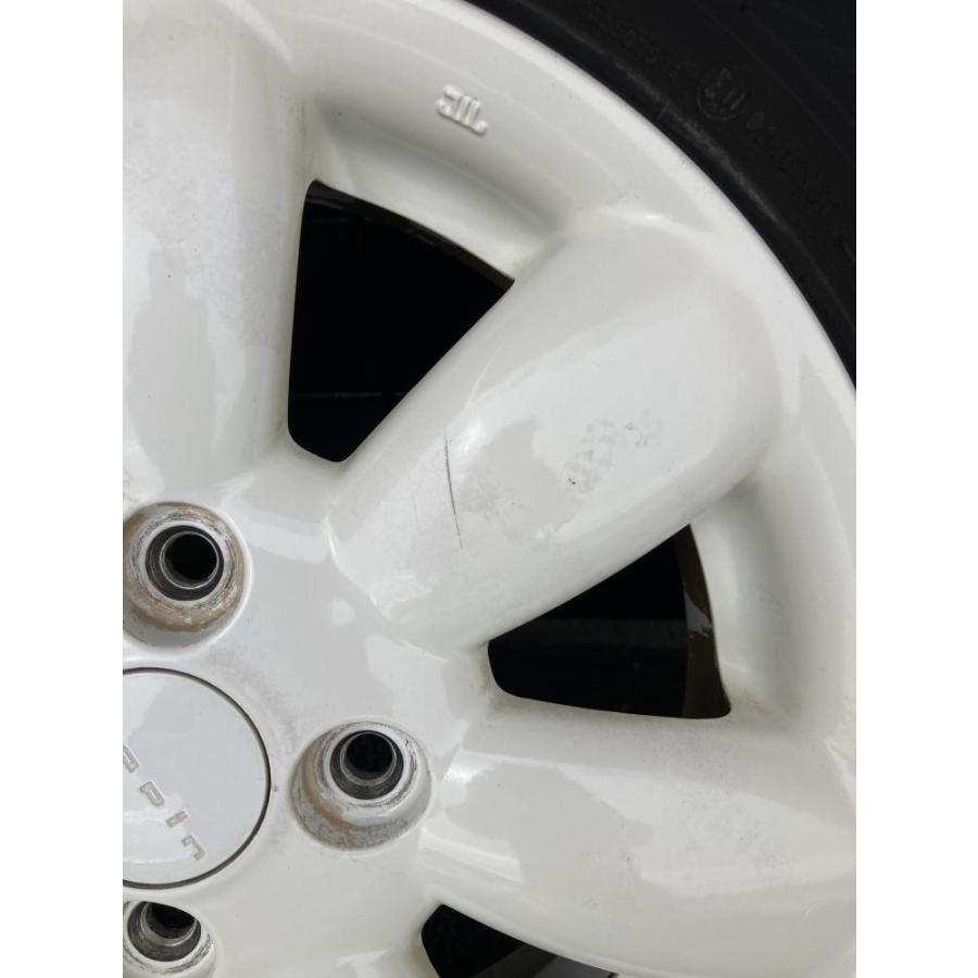 激安！人気色ホワイト　スズキ　アルトラパン　純正14インチアルミホイールタイヤ 激安！人気色ホワイト スズキ アルトラパン 純正14インチアルミ