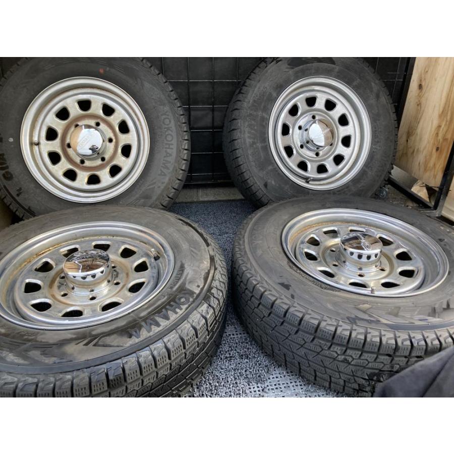 デイトナスチールホイール 195/80R15 リム径15(F/R) リム幅7J(F/R 