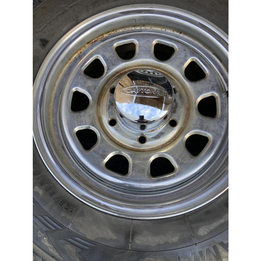 デイトナスチールホイール 195/80R15 リム径15(F/R) リム幅7J(F/R 