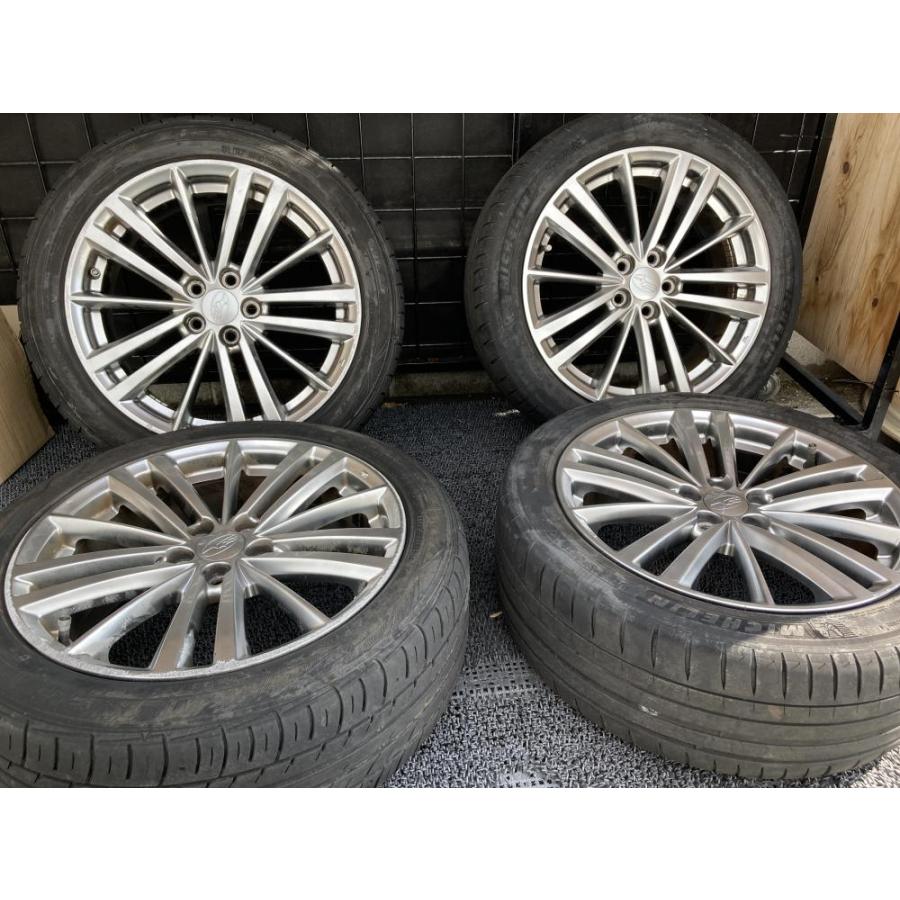 スバル インプレッサスポーツ純正 205/50R17 リム径17(F/R) リム幅7J(F 