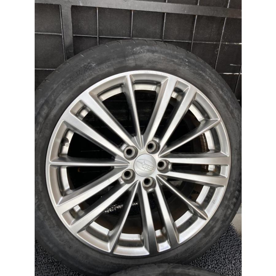 スバル インプレッサスポーツ純正 205/50R17 リム径17(F/R) リム幅7J(F