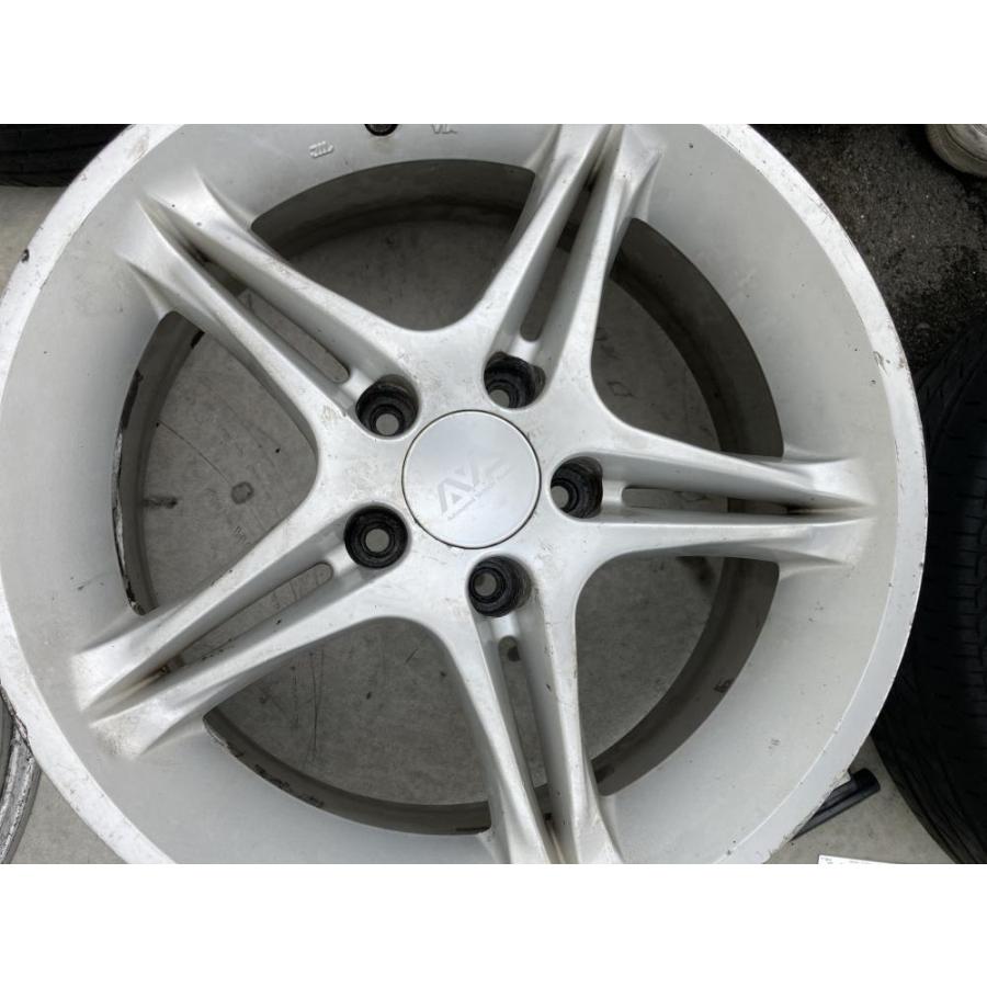 YOKOHAMA AVS 17インチアルミホイール リム径?(F)/?(R) リム幅8J(F