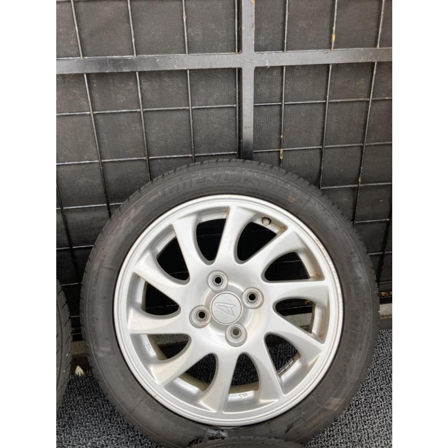 ダイハツ純正/4.5J-15 165/55R15 他社流用可能 ダイハツ純正 165/55R15 リム径15(F/R) リム幅4.5J(F/R) オフセット45
