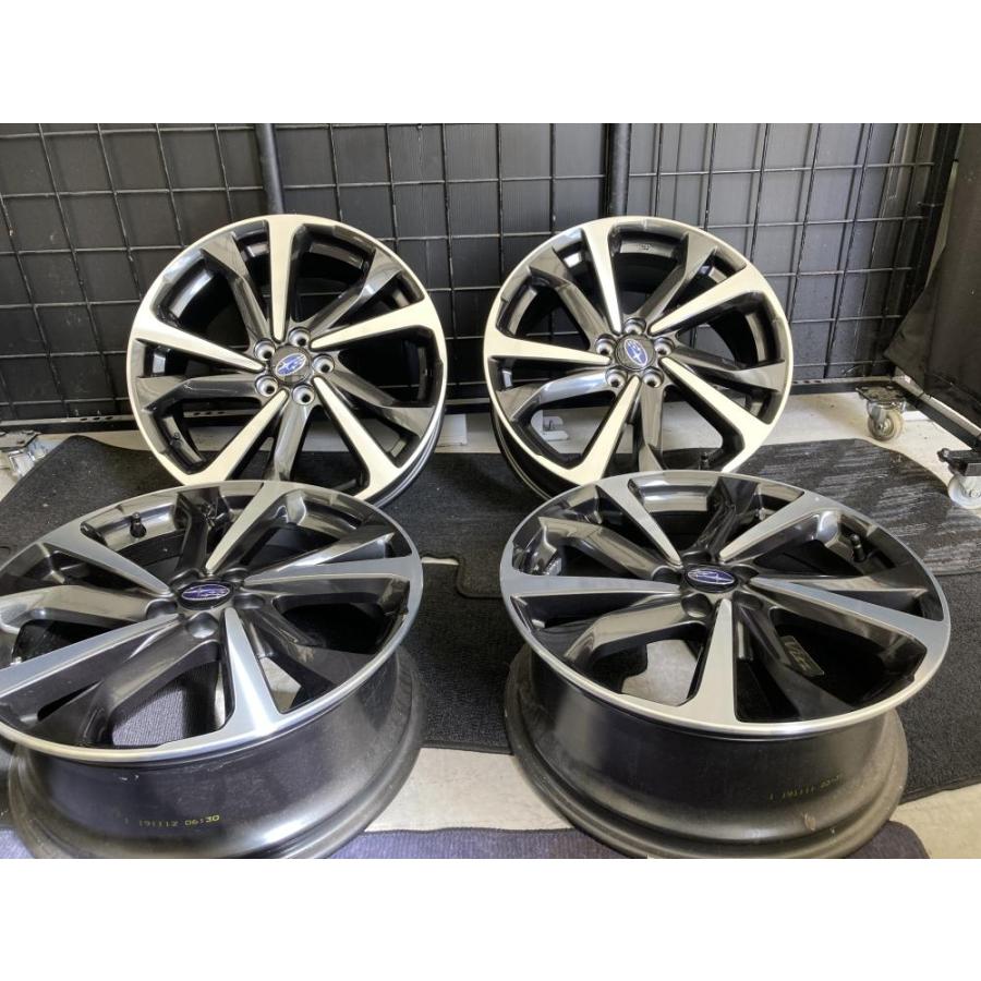 スバル純正アルミホイール リム径18(F/R) リム幅7.5J(F/R) オフセット