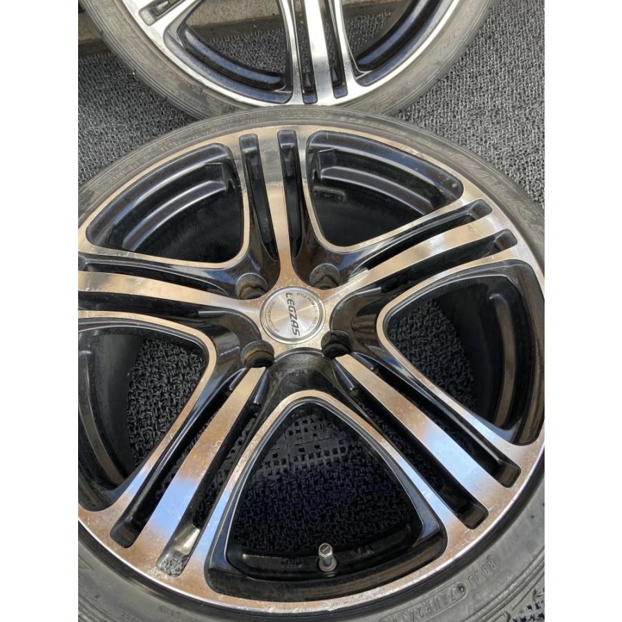 LEGZAS 205/40R17 リム径17(F/R) リム幅7J(F/R) オフセット45(F/R 