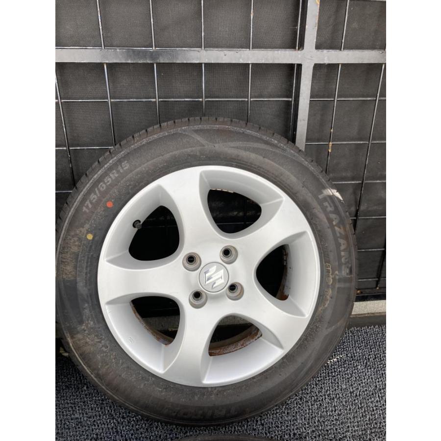 15✕4.5Jスズキ純正(7-166) 15✕4.5Jスズキ純正(7-166) アルミホイール 15インチ SUZUKI」の人気