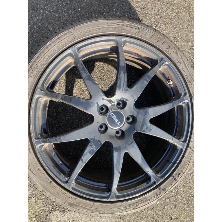 傷有り　ニットー225/40R18　ワーク7.5J 18インチ TRD 18インチ225/40R18 リム径225/40R18(F/R) リム幅7.5J(F/R