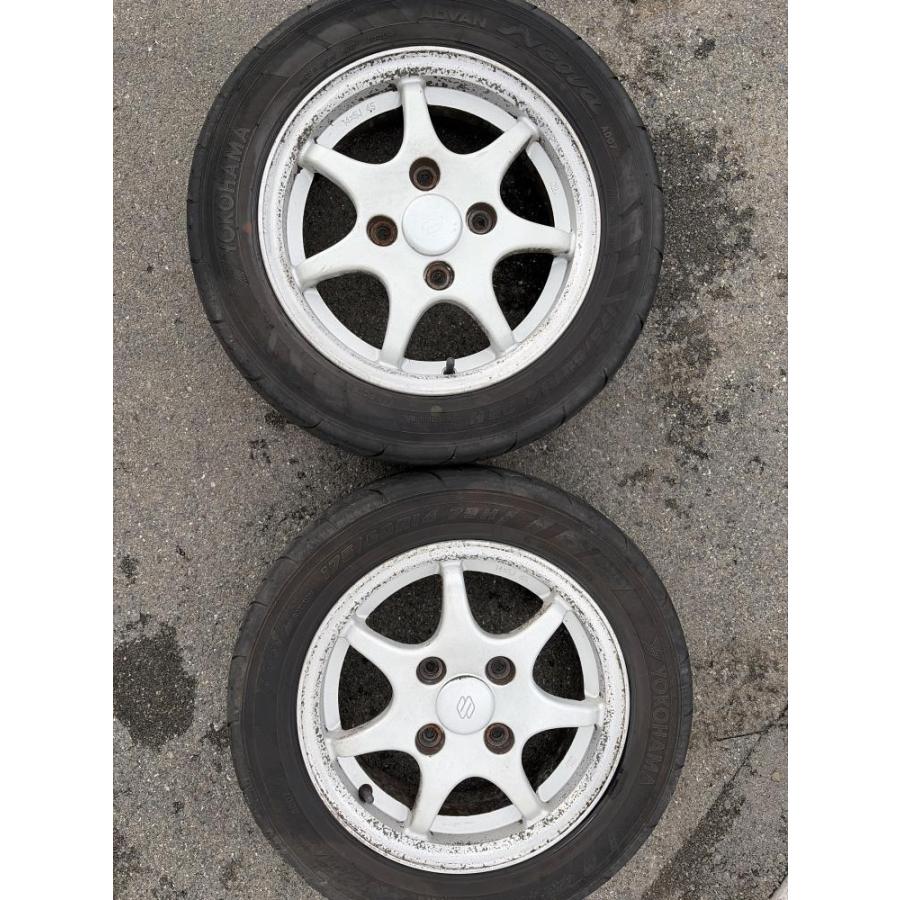 スズキ純正14インチ175/60R14 リム径175/60R14(F/R) リム幅5J(F/R