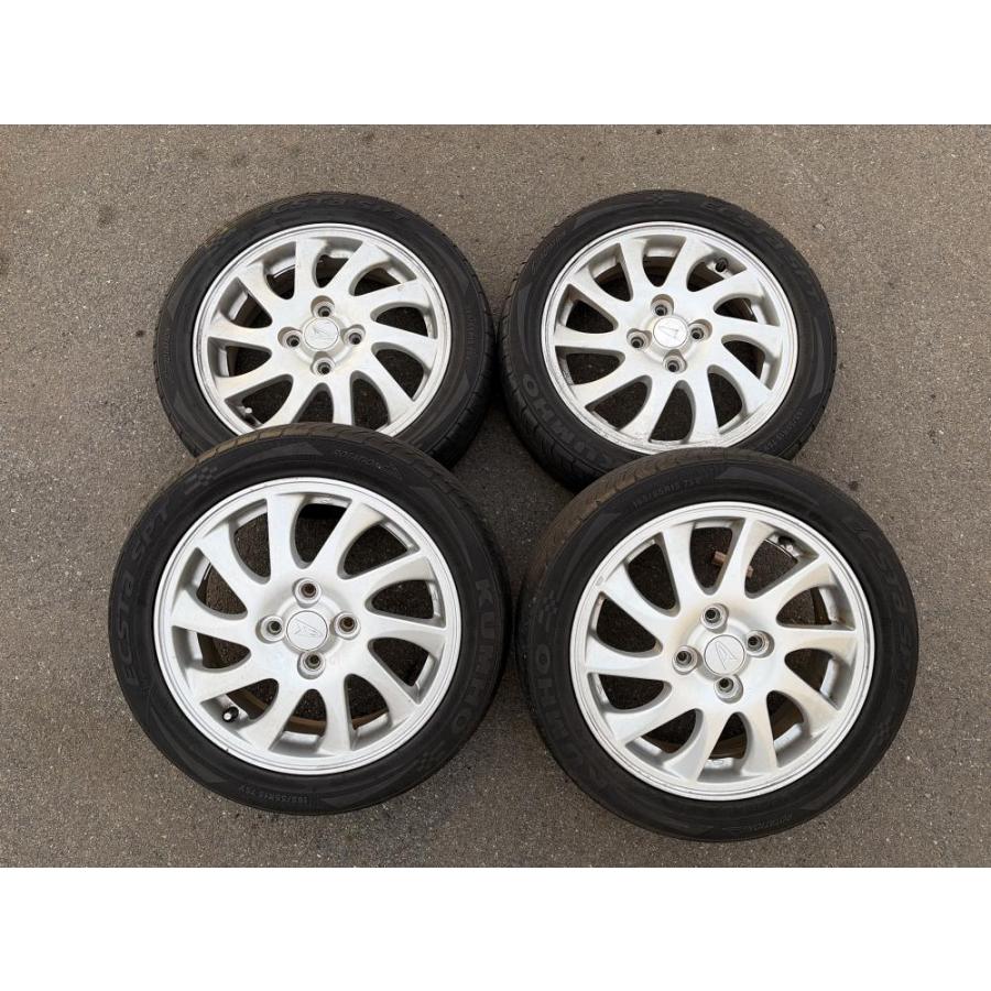 ダイハツ純正 15インチ 165/55R15 リム径165/55R15(F/R) リム幅4.5J(F