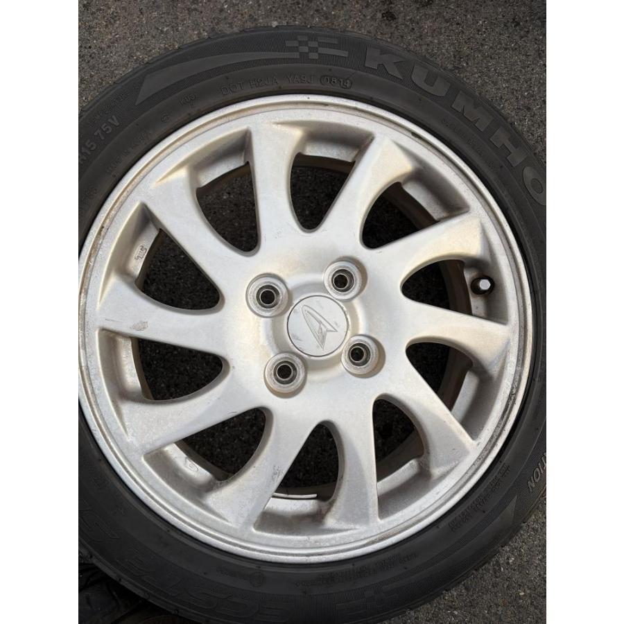 ダイハツ純正 15インチ 165/55R15 リム径165/55R15(F/R) リム幅4.5J(F