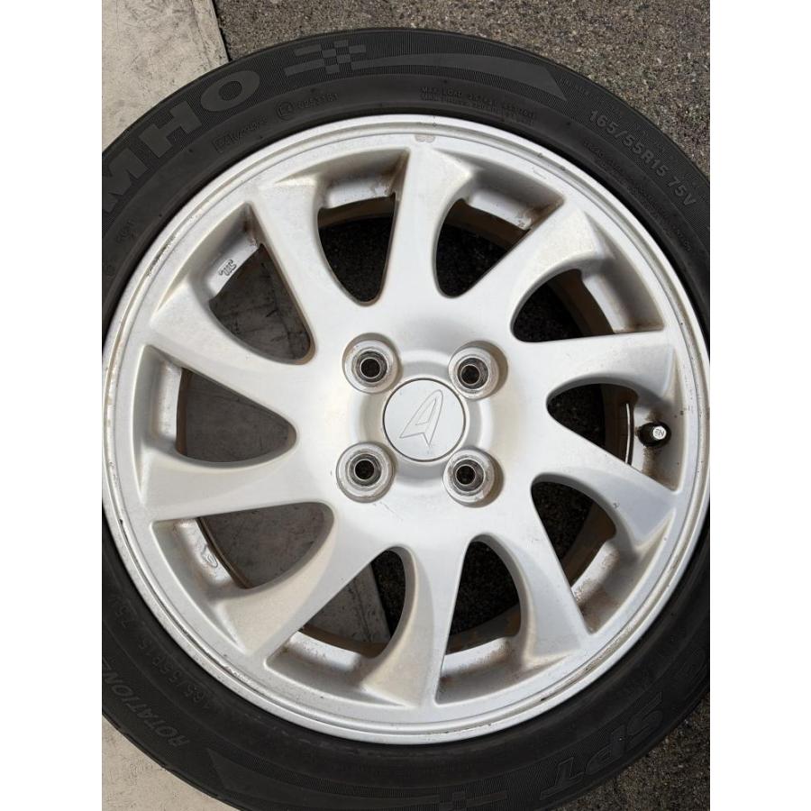 ダイハツ純正 15インチ 165/55R15 リム径165/55R15(F/R) リム幅4.5J(F