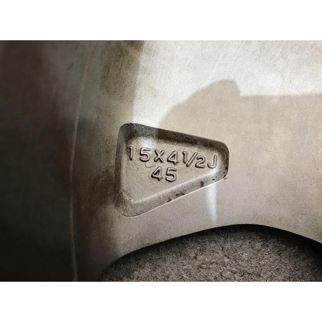 N-ONE/Nワン/N-BOX JG1/JG2 純正 ホイール 15x4.5J/ET45/4穴/PCD100