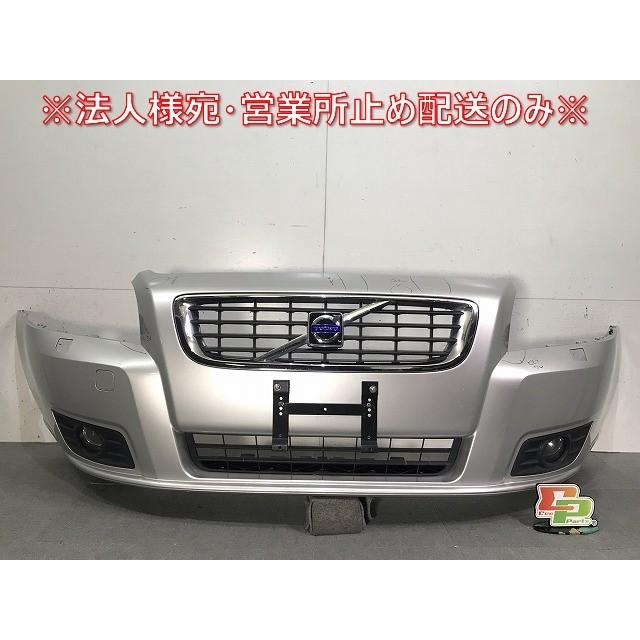 V50 MB系 2007-2012 純正 後期 フロントバンパー フォグ グリル付