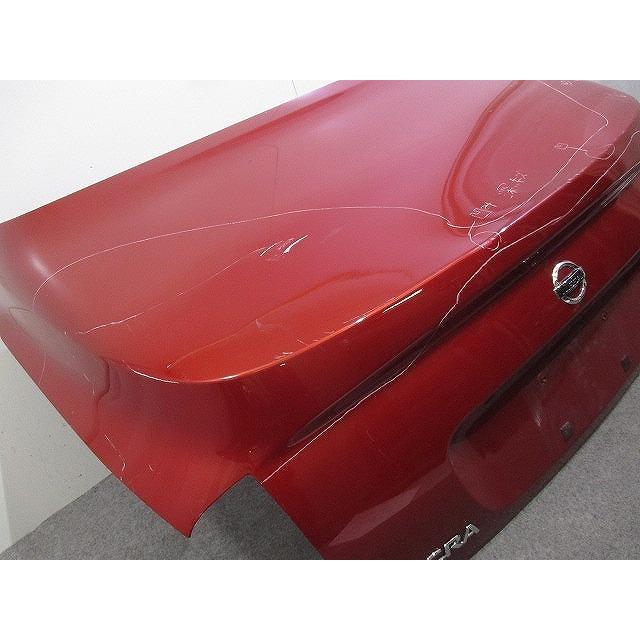 マーチ マイクラ FHZK12 純正 リアトランク 23207005 レッド 日産
