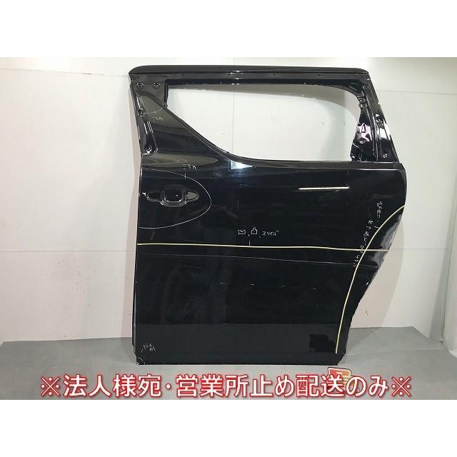 アルファード 後期 AGH30W/GGH30W）右スライドドア 202 ブラック ヴェルファイア/アルファード 30系/AGH30W/AGH35W/GGH30W/GGH35W