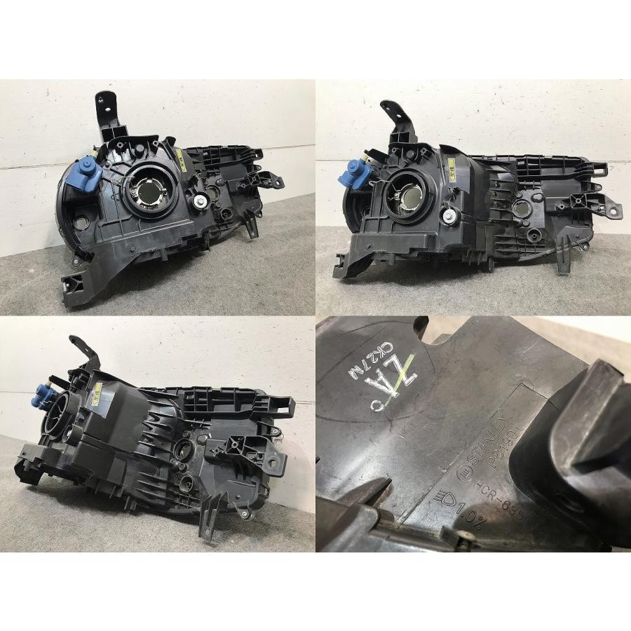 キューブ Z12 NZ12 純正 左ヘッドライト ランプ ハロゲン レベライザー