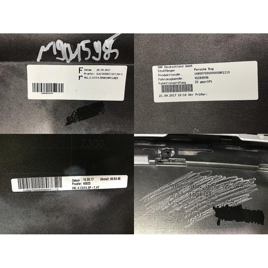 911/カレラ 991 純正 フロント バンパー 991.505.311.12/99150531112 シルバー メタリック ポルシェ/PORSCHE(114033)_6