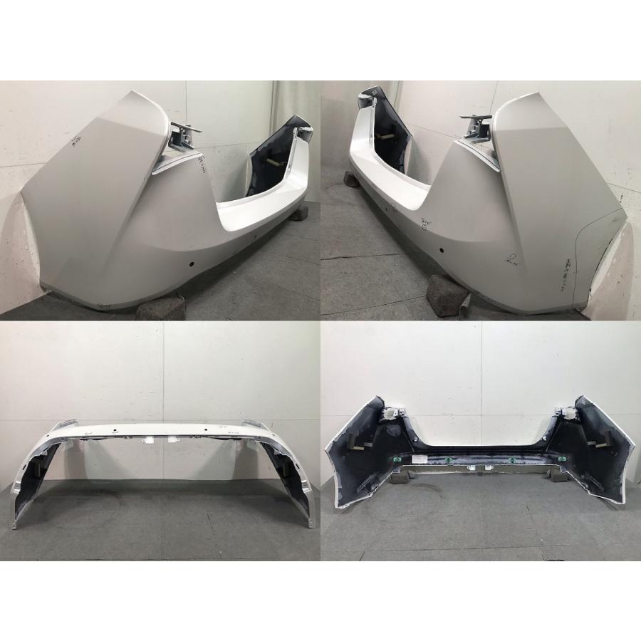 プリウス ZVW50/ZVW51/ZVW55 純正 後期 リアバンパー プラチナホワイト 