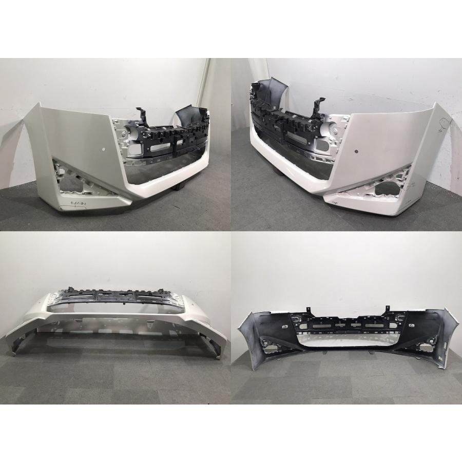 ヴェルファイア30後期純正フロントバンパー　カラー070　パールホワト 30系ヴェルファイア Zグレード後期 純正バンパー用LEDデイライト