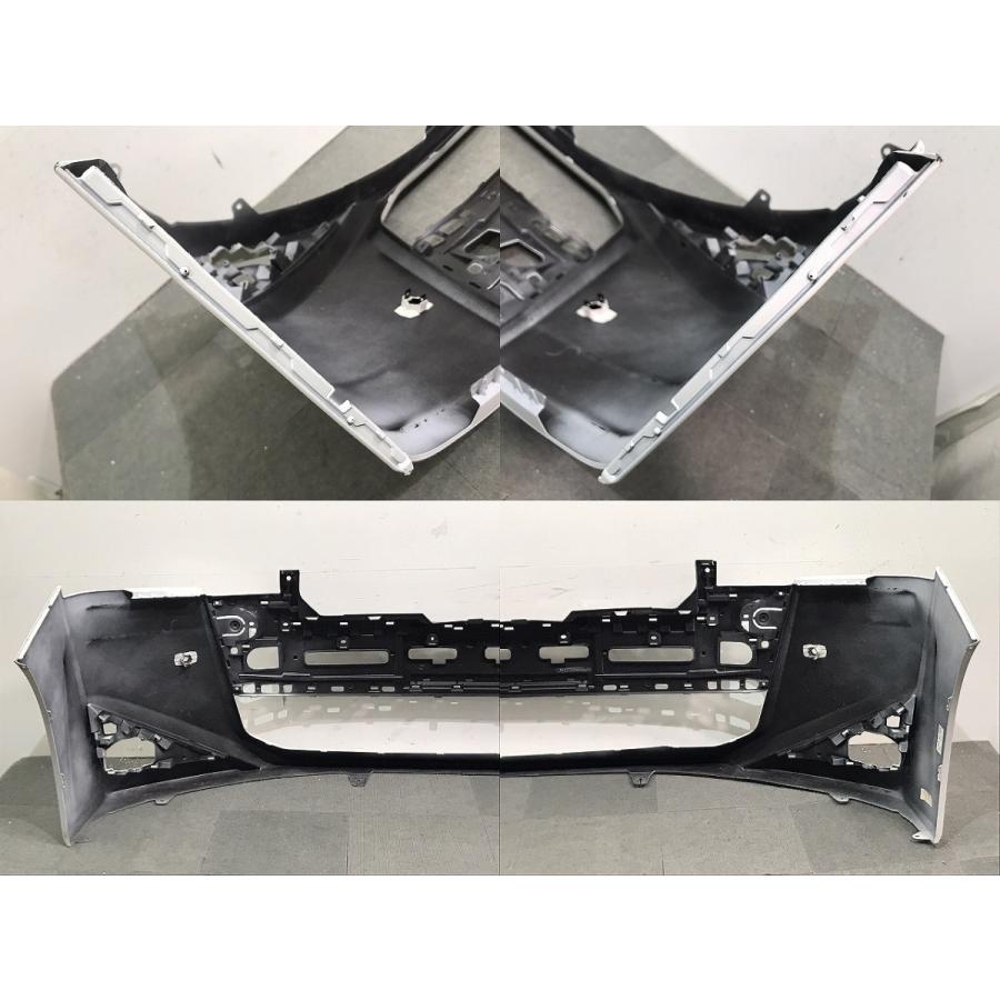 ヴェルファイア30後期純正フロントバンパー　カラー070　パールホワト トヨタ ヴェルファイア Z 30 AGH30W GGH30W 後期 純正