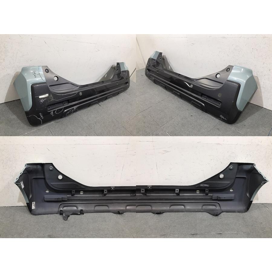 スペーシア/ギア MK53S 純正 リアバンパー 71811-79R7 オフブルー