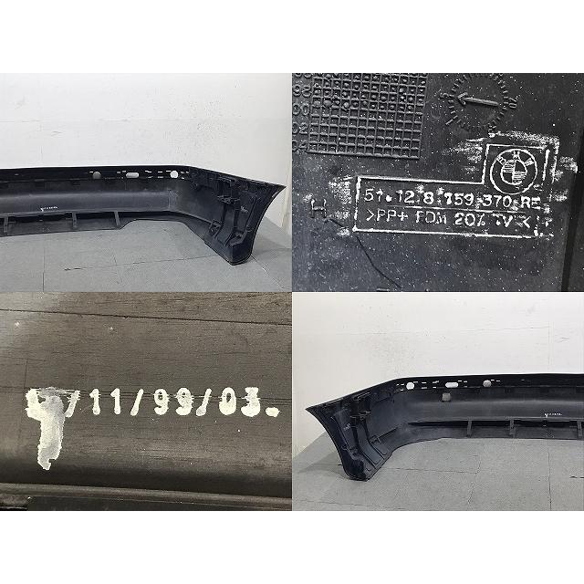 8枚セット 5シリーズ E39 純正 リア バンパー 51.12-8 159 369 ブルー BMW(124010