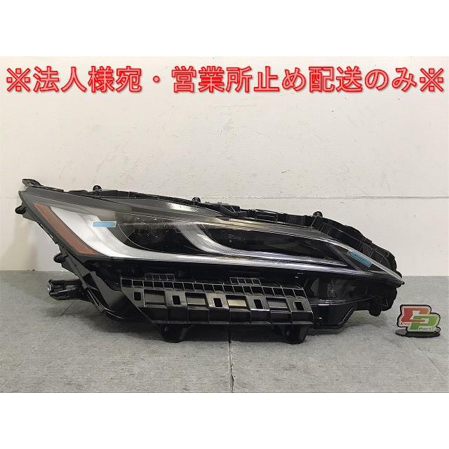 トヨタ　ハリアー　80系　右ヘッドライト 28-244☆美品☆LED MXUA80 ハリアー☆右ヘッドライト