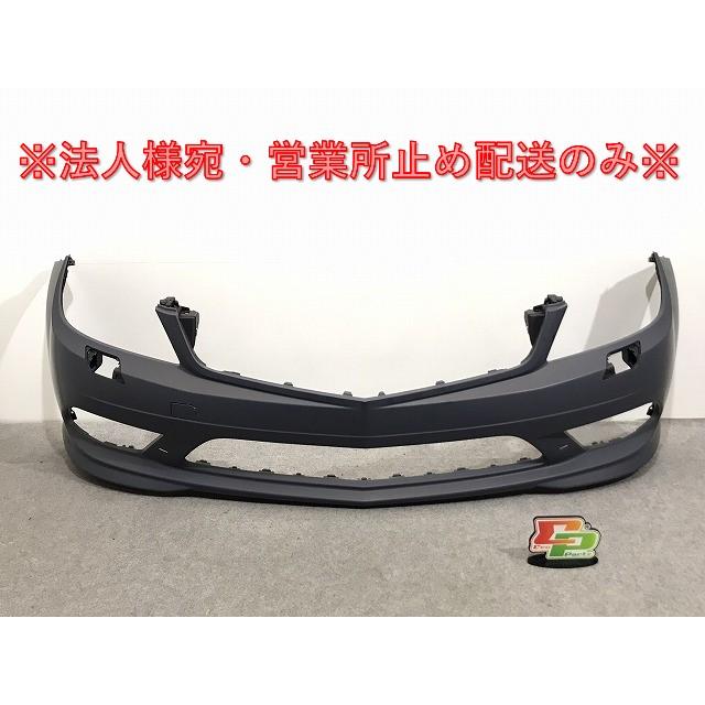 Mベンツ107-380SLリサイクル-部品取りフロントバンパー販売 新品!Cクラス W204 純正 前期 フロント バンパー A 204 885 37 25