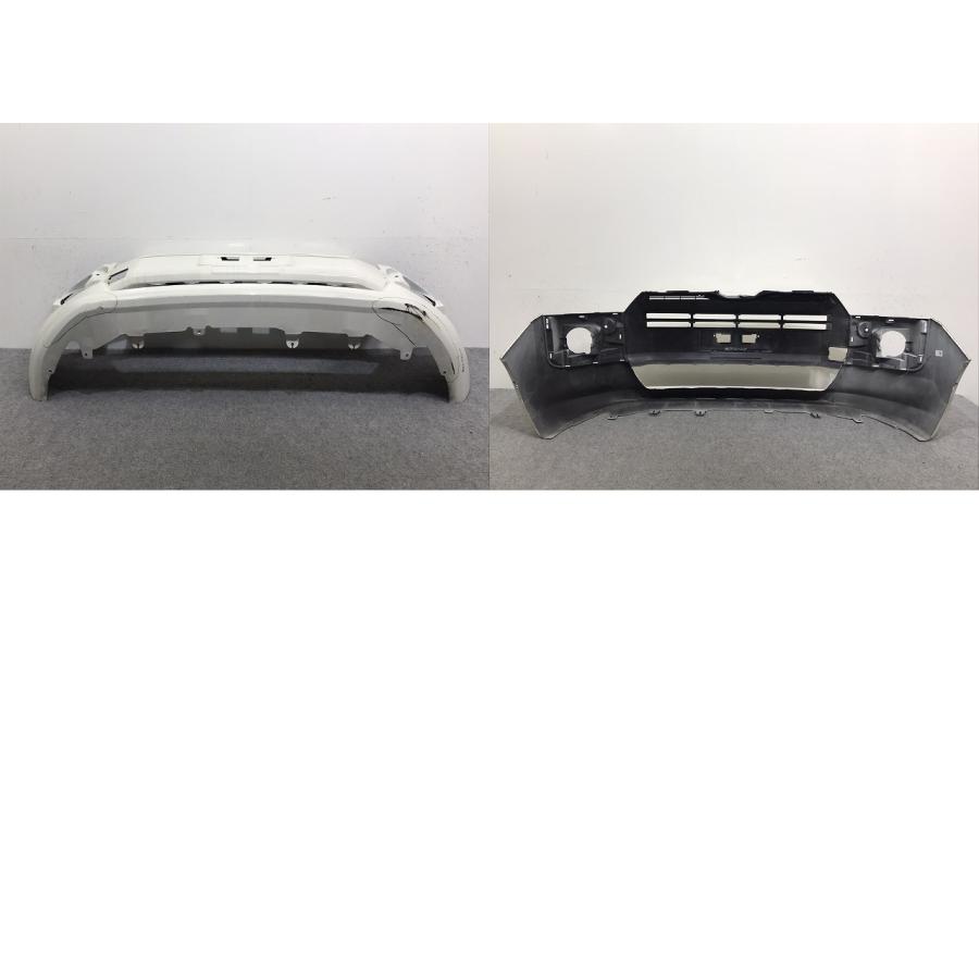 プロボックス フロントバンパーサイドガード 左右 ホワイト 純正新車