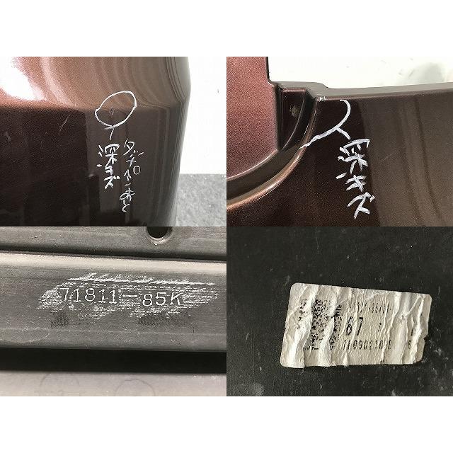 アルト ラパン HE22S 純正 リア バンパー 71811-85K ブラウン