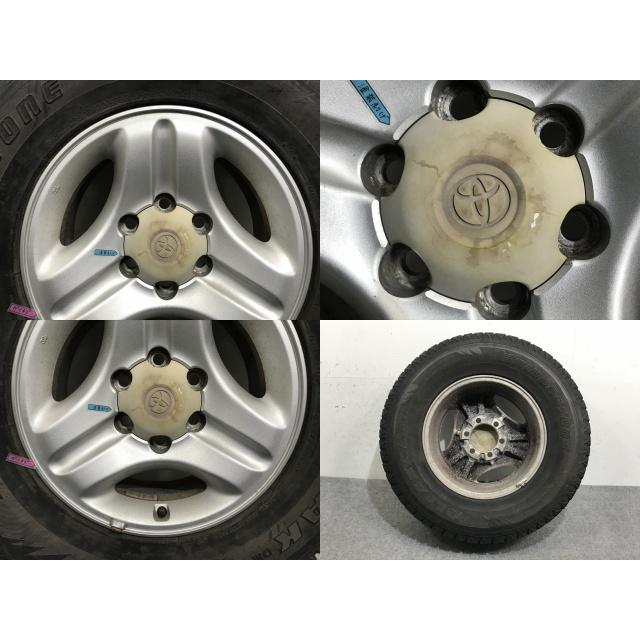 トヨタ ランドクルーザープラド 純正ホイール ブリヂストン