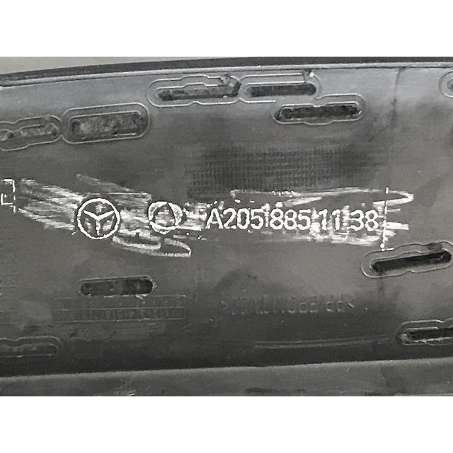 新品!Cクラス W205 純正 リア バンパーガーニッシュ ディフューザー