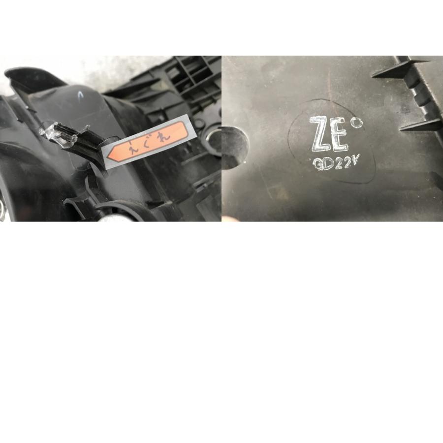 キューブ Z12/NZ12 純正 左 ヘッドライト/ランプ キセノン HID AFS無