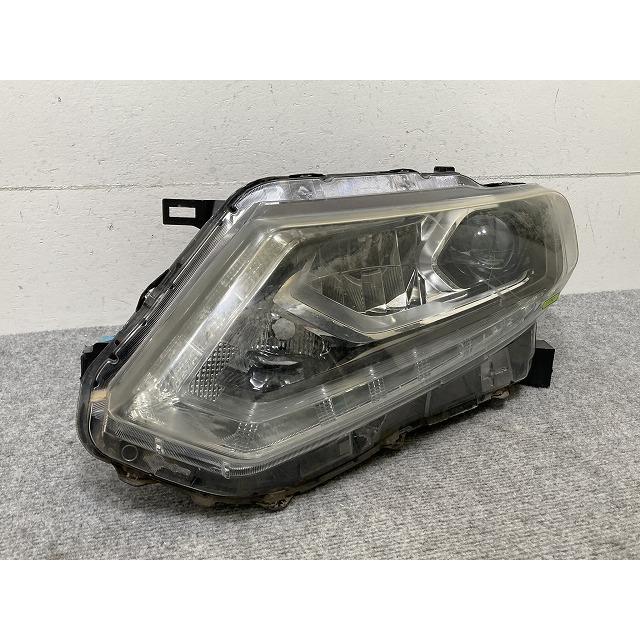 エクストレイル T32/NT32 前期 右ヘッドライト ヘッドランプ 刻印F