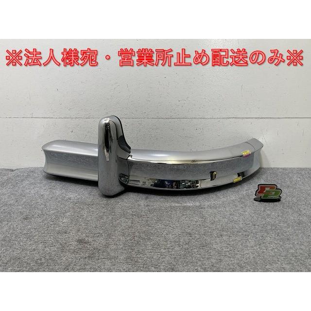 ビュート K11/HK11/AK11 純正 左 フロント バンパー メッキ ミツオカ