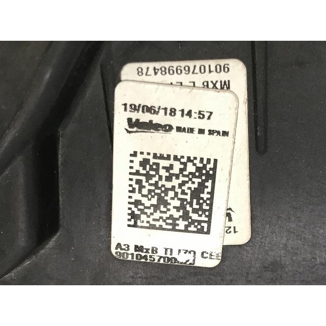 A3 8V系 純正 後期 左 ヘッドライト/ランプ LED VALEO 8V0 941 035 A 