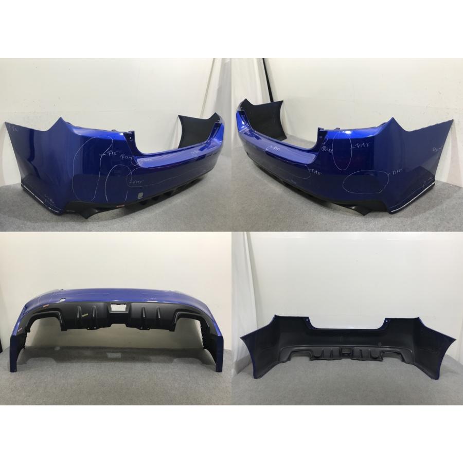 WRX STI VAB 純正 後期 リア バンパー 57704VA022 WRブルーパール K7X 